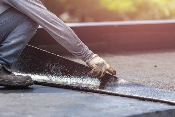 Professional Vapor Barrier Installation technician working in Covington, VA